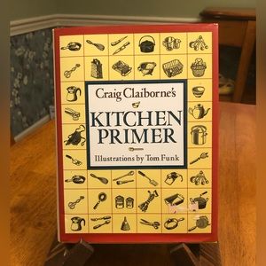 Cookbook; EUC; Craig Claiborne; “Kitchen Primer”Hardback w/Duster